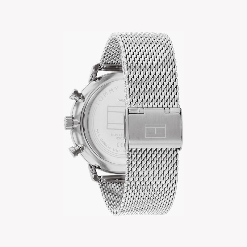 Tommy Hilfiger Men's Silver Watch, Green Dial | 1692189 by i-watch