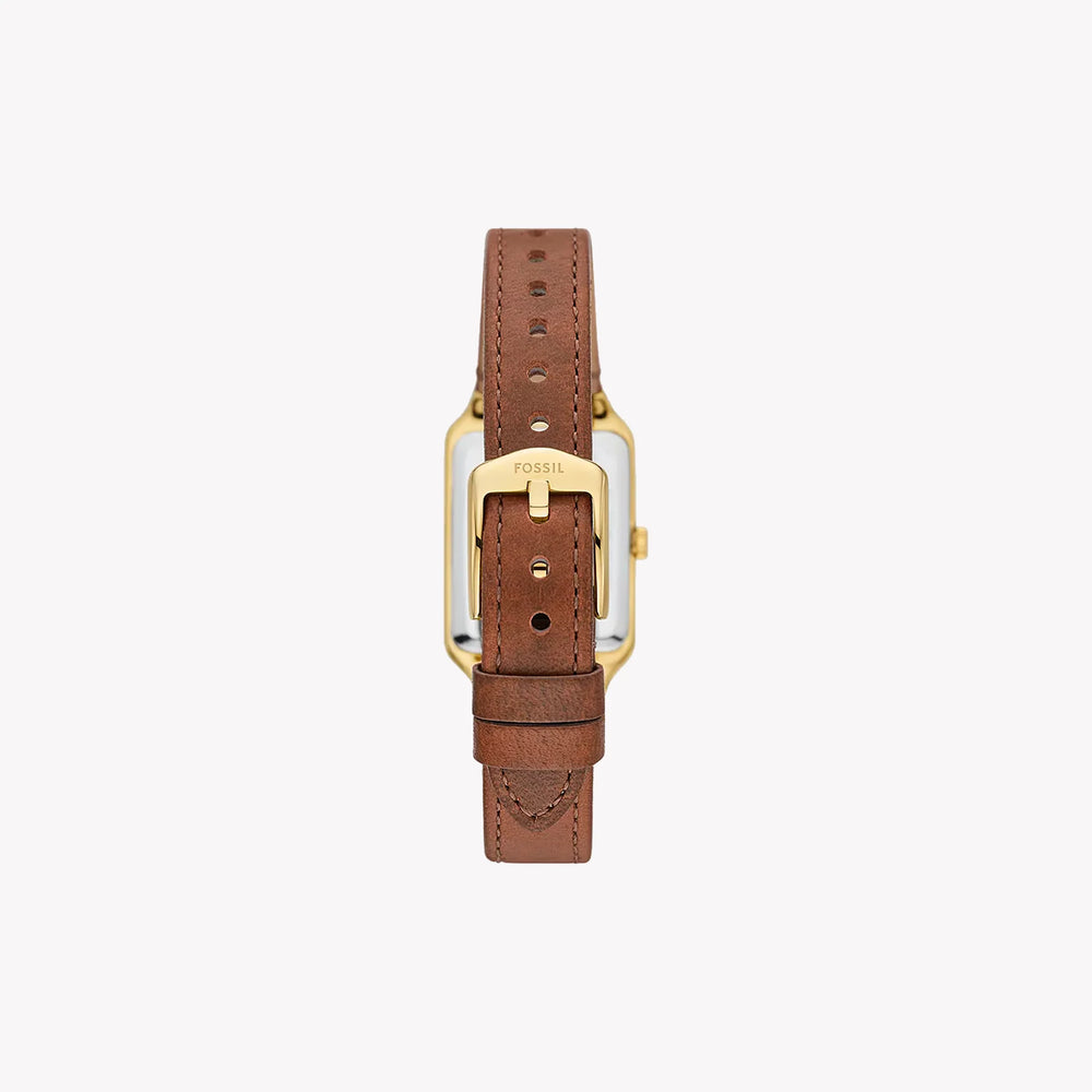 Fossil Women's Brown Leather Watch, Grey Dial | Es5303 by i-watch