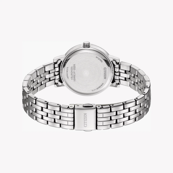 Citizen Women's Silver Watch, Green Dial | El3100-55z by i-watch