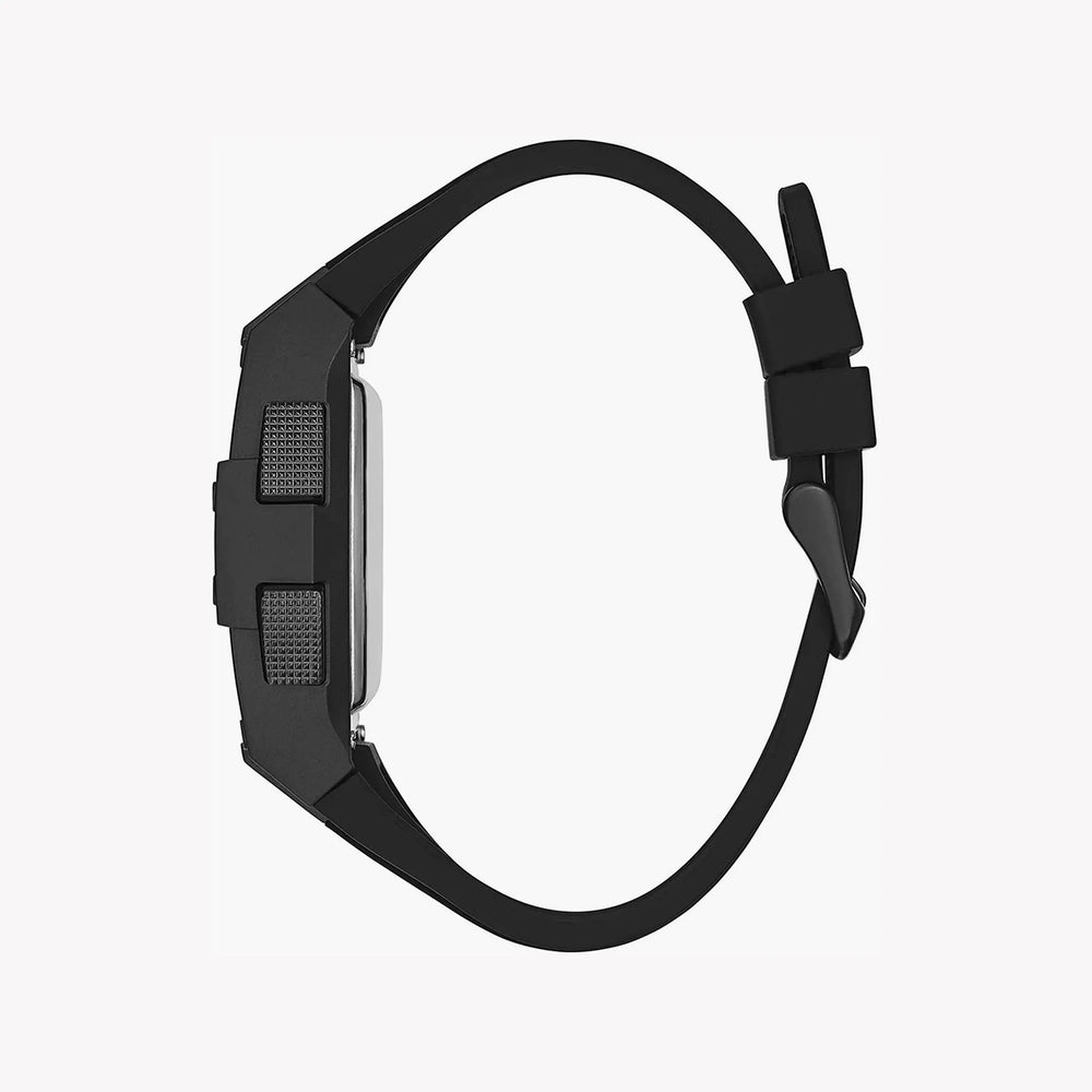 Guess Men's Black Rubber Watch, Digital Face | Gw0340g4 by i-watch