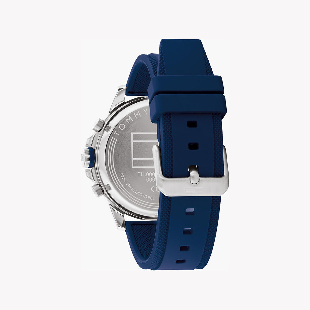 TOMMY HILFIGER Mod. CLASSIC - Stylish Blue Silicone Watch-i-Watch-3