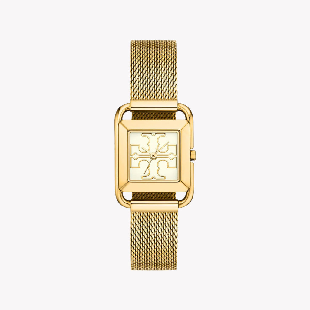 Tory Burch Women's Gold Stainless Steel Watch, Beige Dial Tory Burch Women's Gold Stainless Steel Watch, Beige Dial