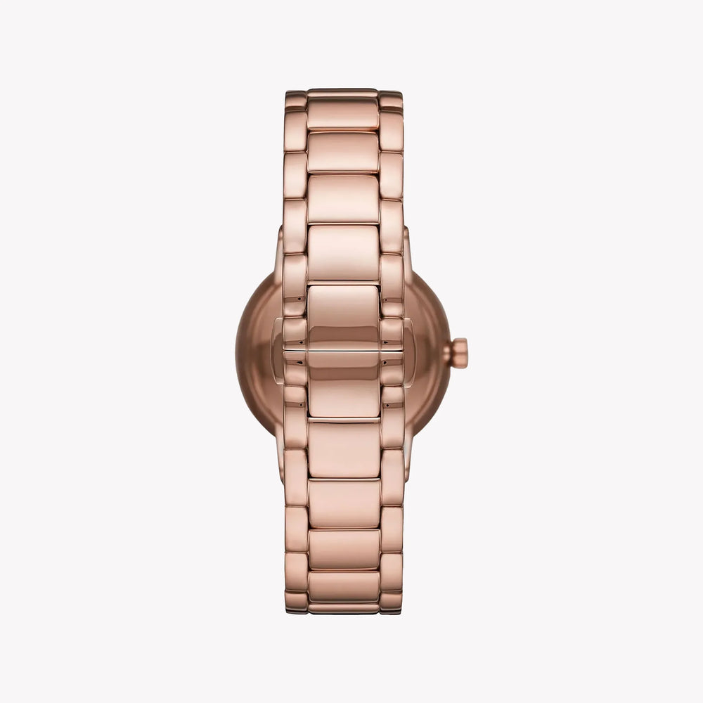 Emporio Armani Men's Rose Gold Watch, Black Dial | Ar11251 by i-watch