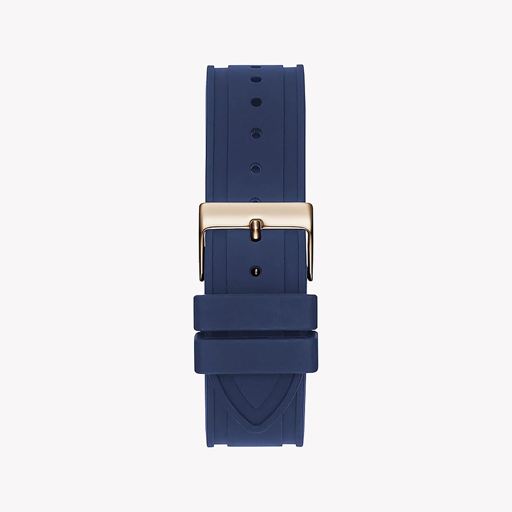 Guess Women's Gold Watch, Blue Dial & Band | Gw0256l2 by i-watch