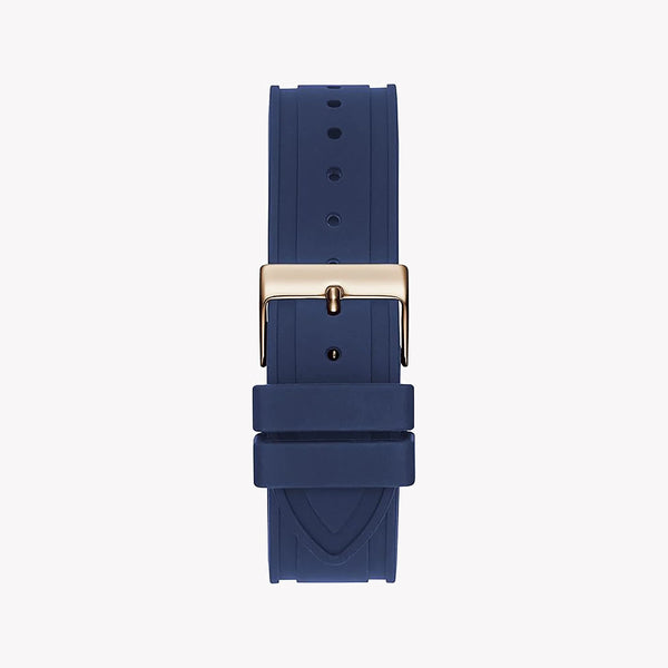 Guess Women's Gold Watch, Blue Dial & Band | Gw0256l2 by i-watch