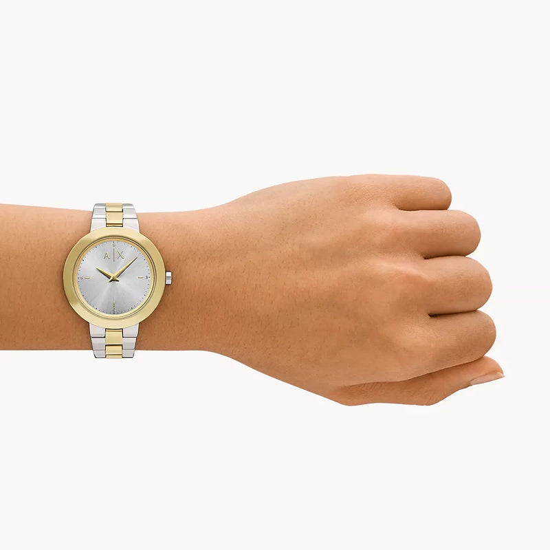 A|X Armani Exchange Women's Silver Watch, Silver Dial | Ax5171 by i-watch