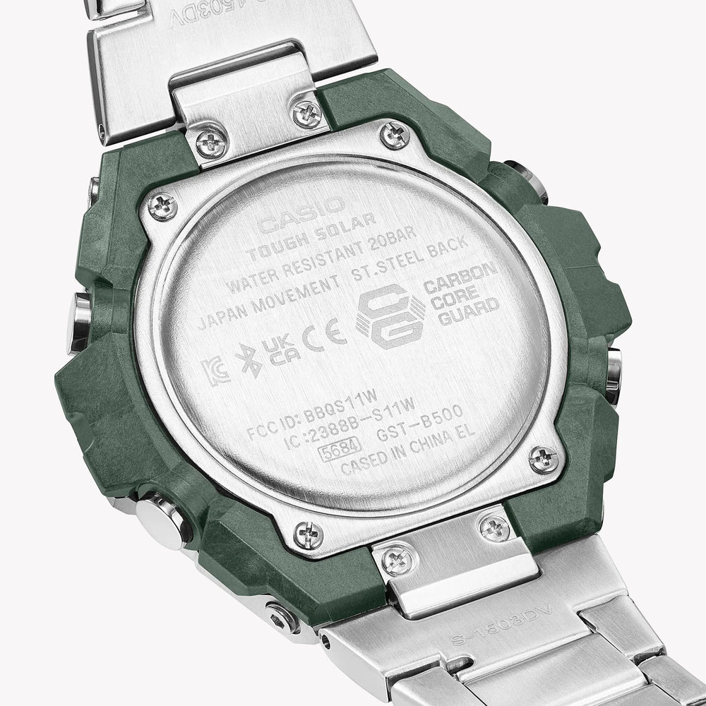 Casio G-Shock Gst-B500ad-3adr - Adventure Meets Elegance In A Timepiece For Men by i-watch