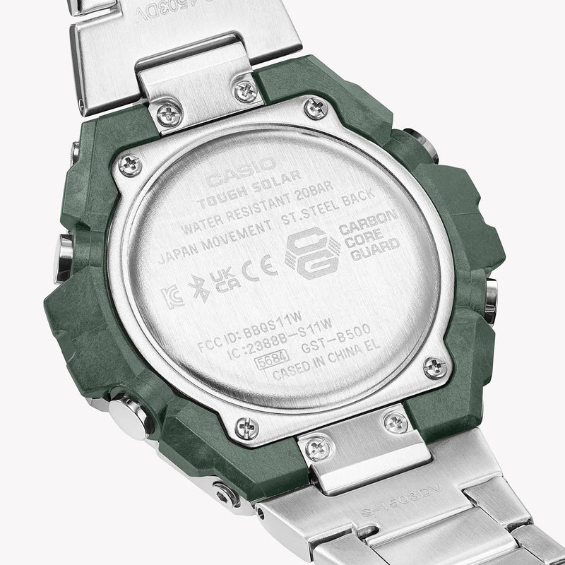 Casio G-Shock Gst-B500ad-3adr - Adventure Meets Elegance In A Timepiece For Men by i-watch
