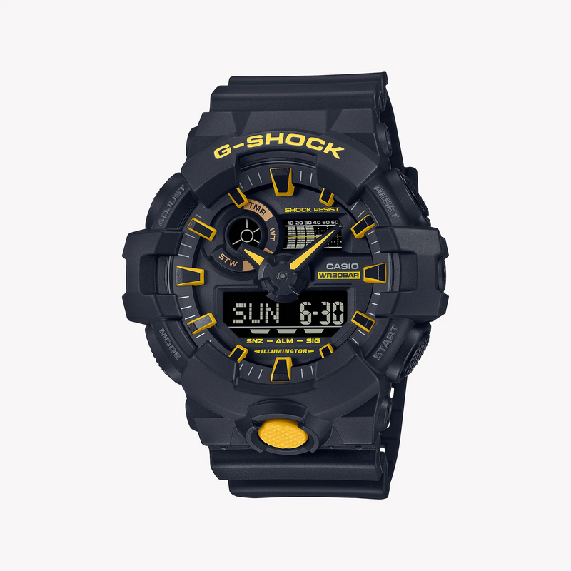 G-Shock Men's Black Resin Watch, Black Dial | Ga-700cy-1adr by i-watch