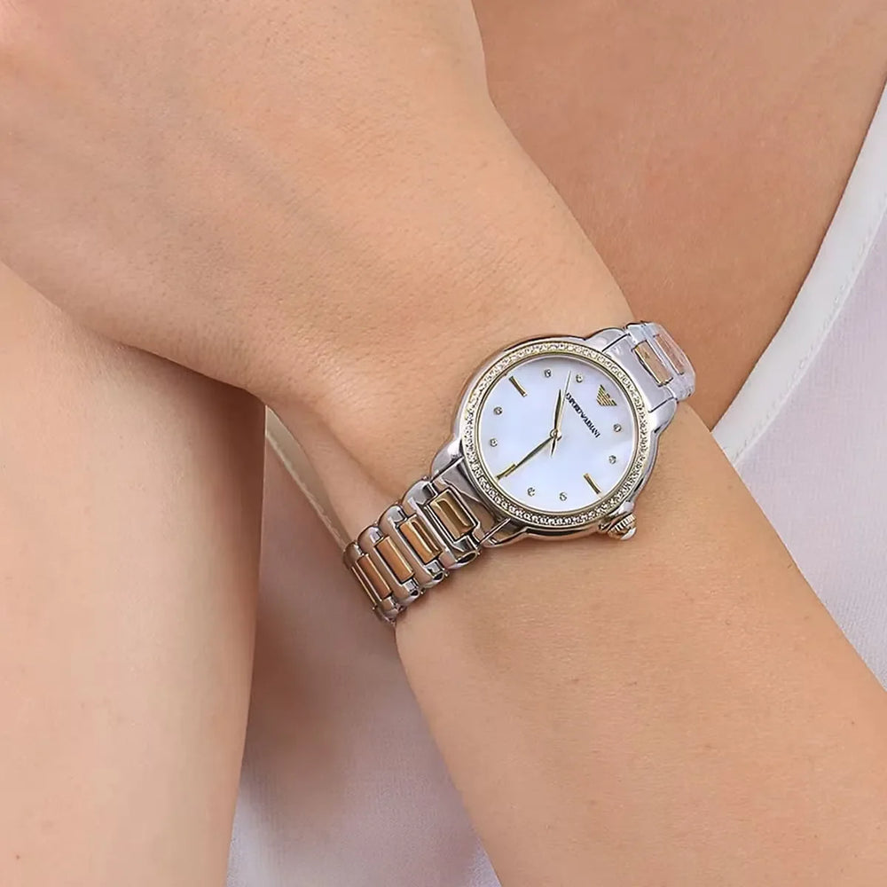 Emporio Armani Women's Silver Watch, Stainless Steel | Ar11524 by i-watch