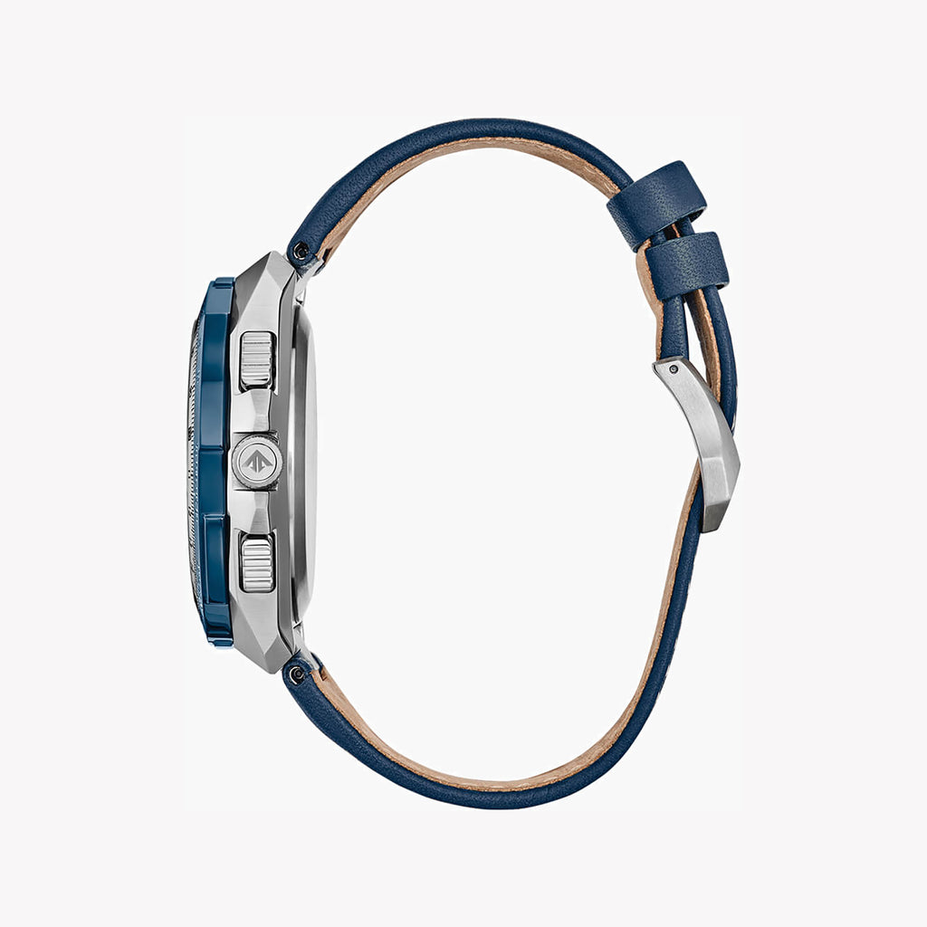 CITIZEN JY8148-08L DYNAMIC MASTERPIECE - MEN'S STAINLESS STEEL TIMEPIECE WITH BLUE LEATHER BAND-i-Watch-3