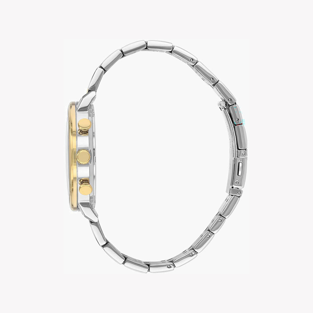 CITIZEN AN3616-75E DYNAMIC ELEGANCE - MEN'S STAINLESS STEEL CHRONOGRAPH WATCH with Black Dial & Mixed Tone Band-i-Watch-2