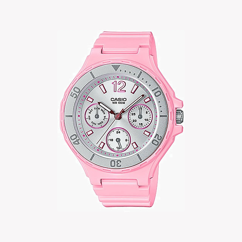 Casio Lrw-250h-4a2vdf Sporty Chic - Vibrant Pink Resin Women's Watch For Adventure And Style by i-watch