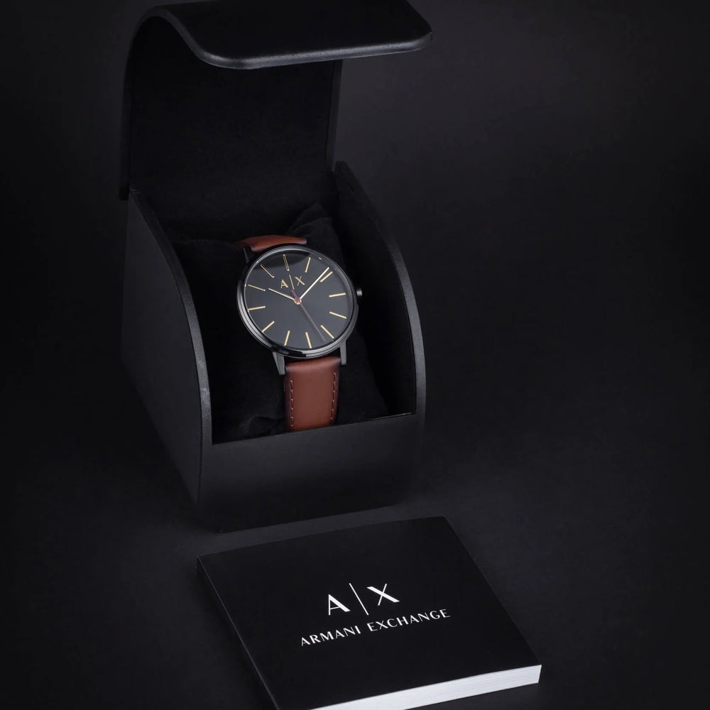 A|X Armani Exchange Men's Black Stainless Steel Watch | Ax4183 by i-watch