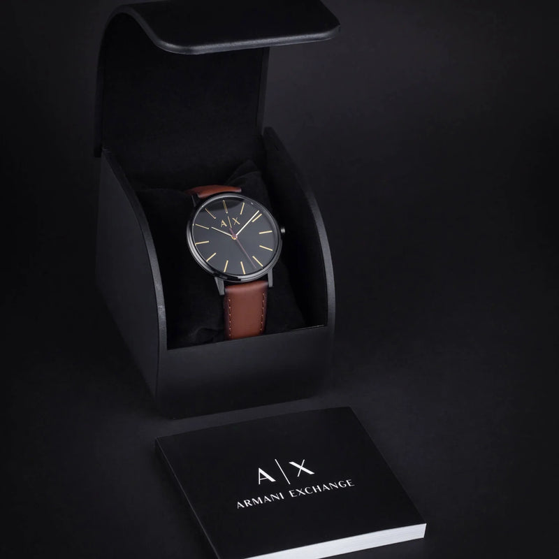 A|X Armani Exchange Men's Black Stainless Steel Watch | Ax4183 by i-watch