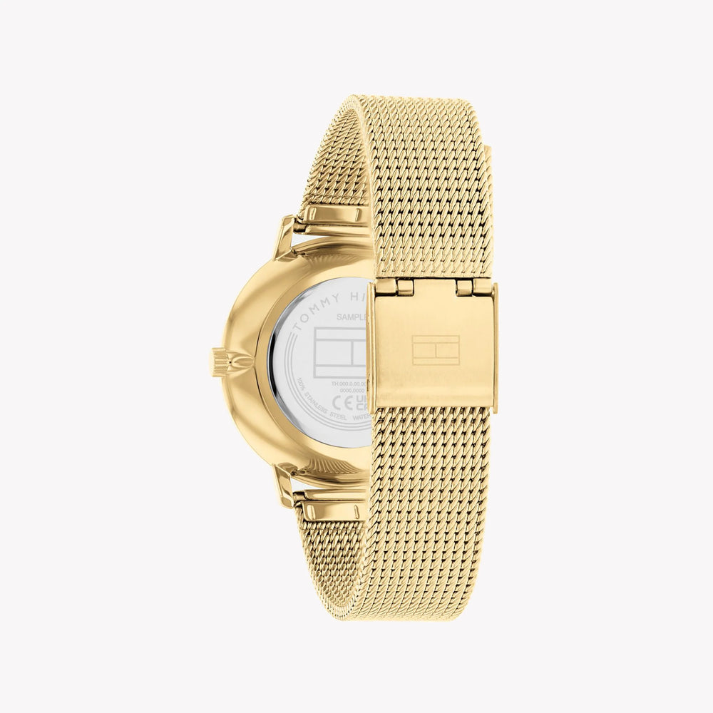 Tommy Hilfiger Women's Gold Watch, Green Dial | 1782668 by i-watch