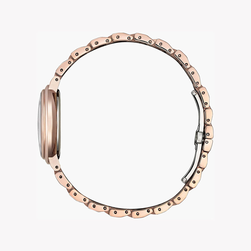 Citizen Women's Rose Gold Watch, Multi-Colored Dial | Em0912-84y by i-watch