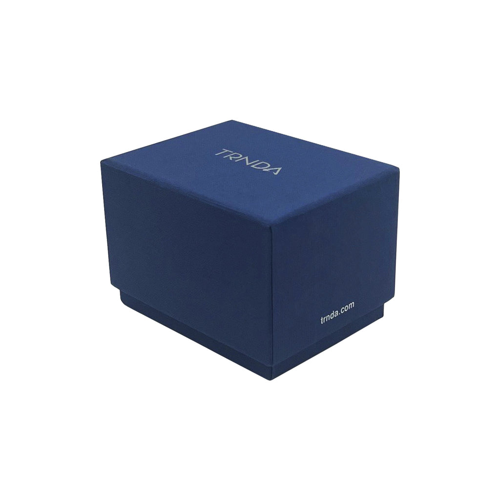 TRNDA TIMEPIECE: STYLISH STAINLESS STEEL MESH MEN'S WATCH - ELEGANT SILVER DIAL 43MM-i-Watch-6