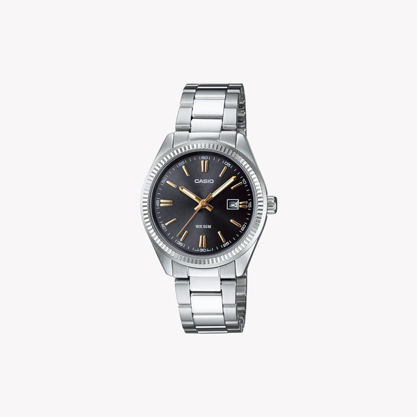 Timeless Elegance Women's Silver Watch, Quartz Movement | Ltp-1302d-1a2vdf by i-watch