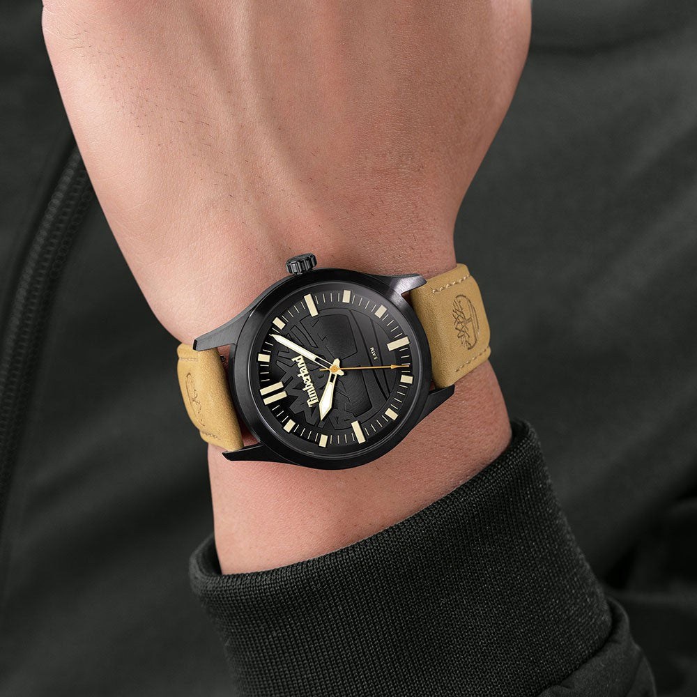 Timberland TDWGA0068601 Rugged Leather Watch for Men-i-Watch-4