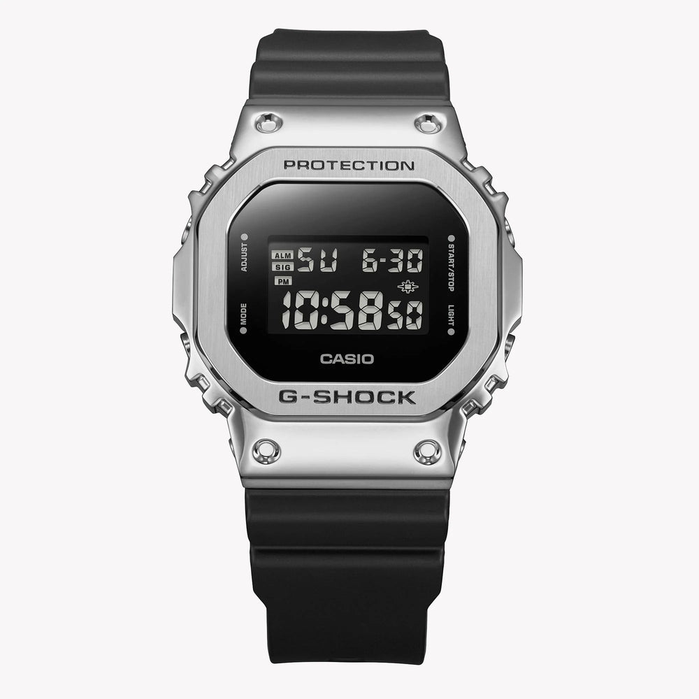 Casio G-Shock Men's Silver & Black Resin Watch | Gm-5600u-1er by i-watch