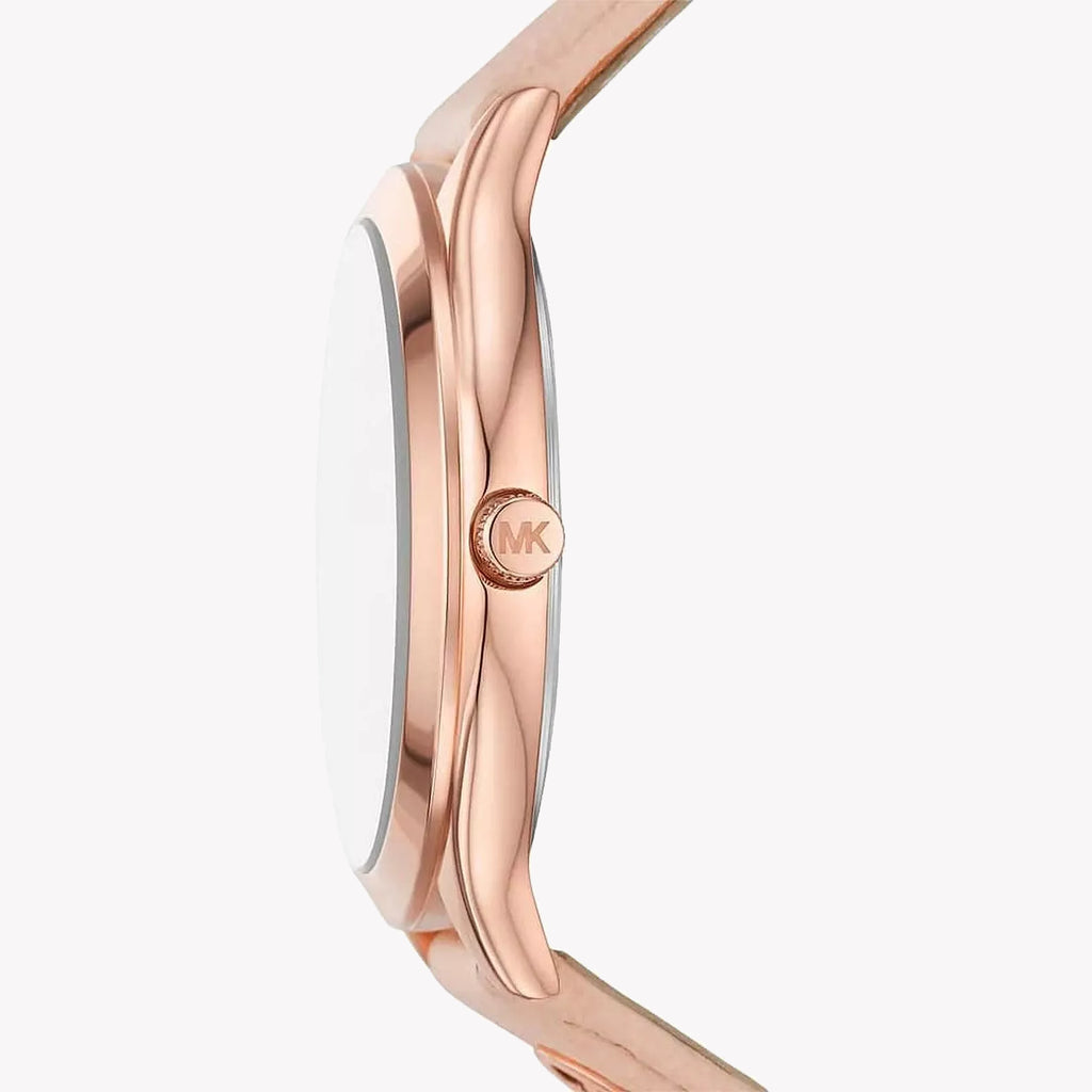 MICHAEL KORS MK7467 RADIANT CHARM - ELEGANT ROSE GOLD & PINK LEATHER WOMEN'S WATCH-i-Watch-2