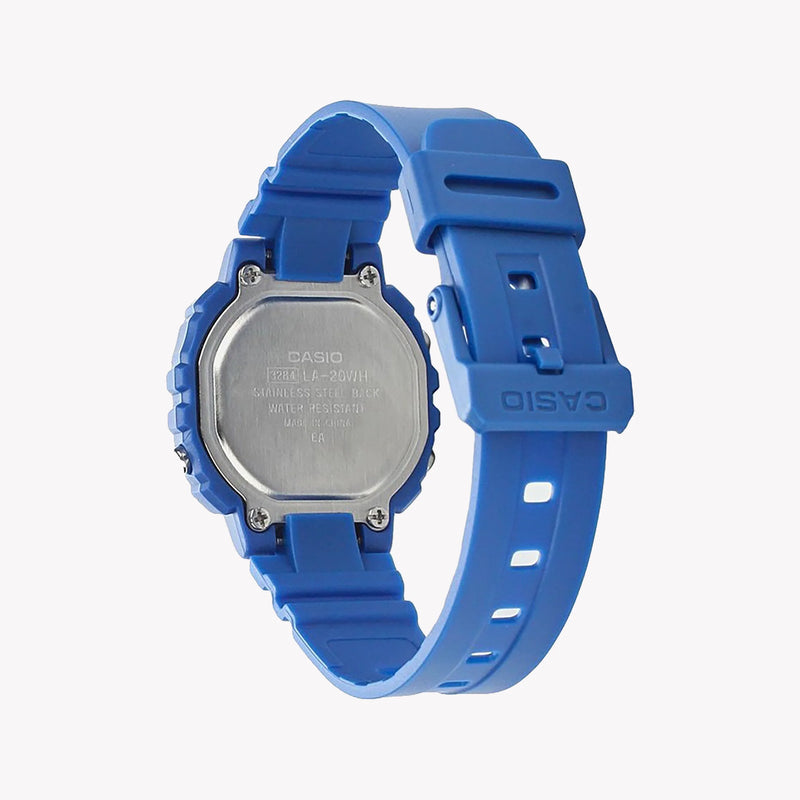 Casio Women's Blue Plastic Watch, Digital Display | La-20wh-2aef by i-watch