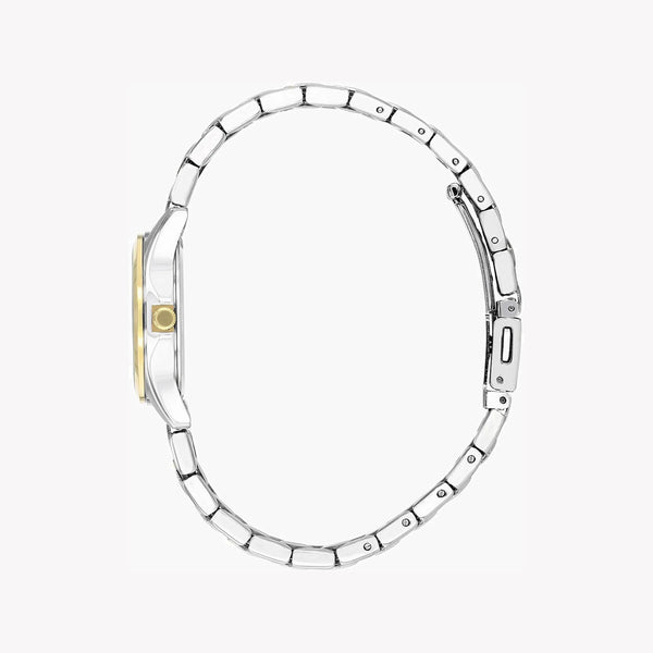 Citizen Eq0595-55l - Elegant Utility Women's Timepiece With Gold & Silver Finish, Splash Resistant, Quartz Movement by i-watch