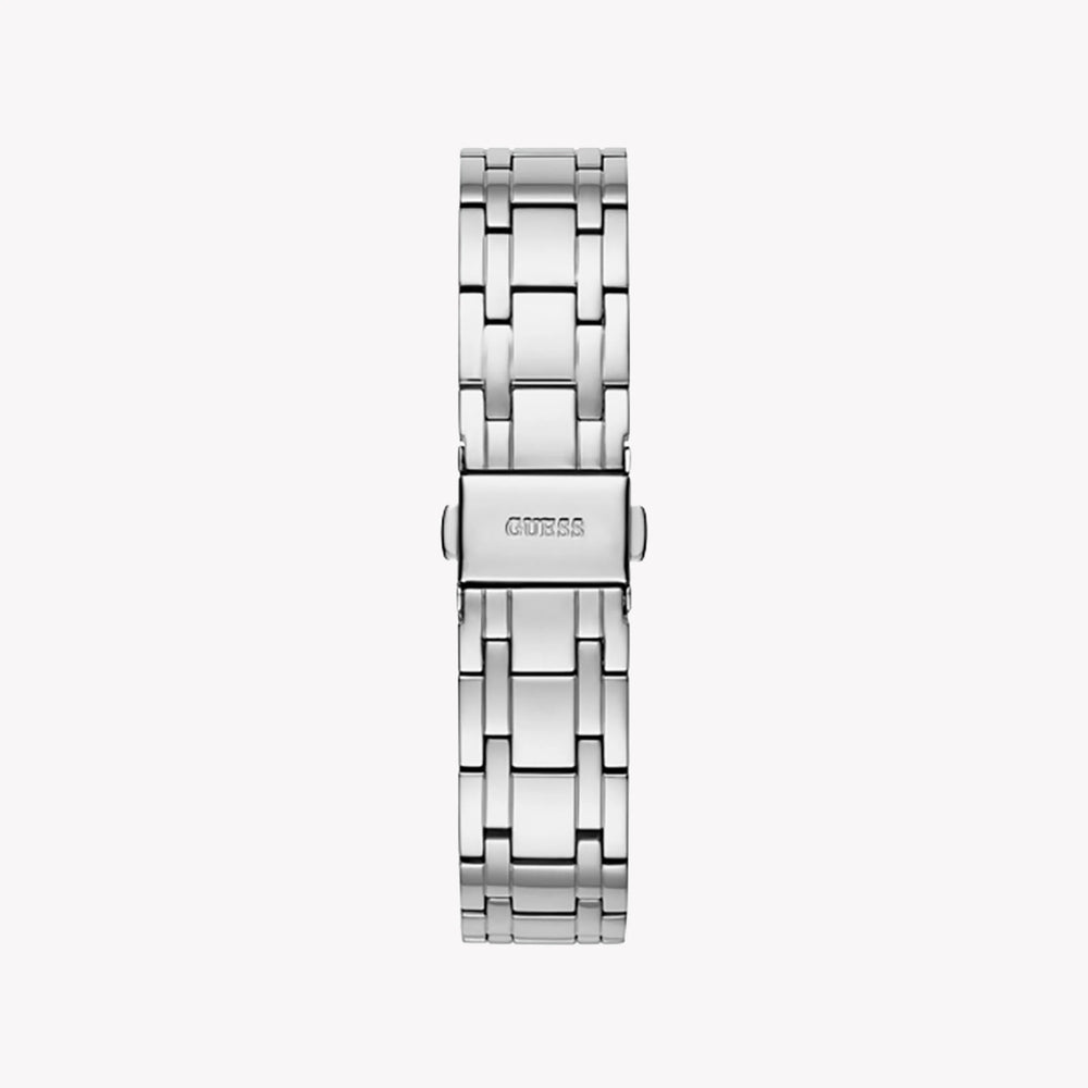Guess Women's Silver Stainless Steel, Blue Dial | Gw0033l7 by i-watch