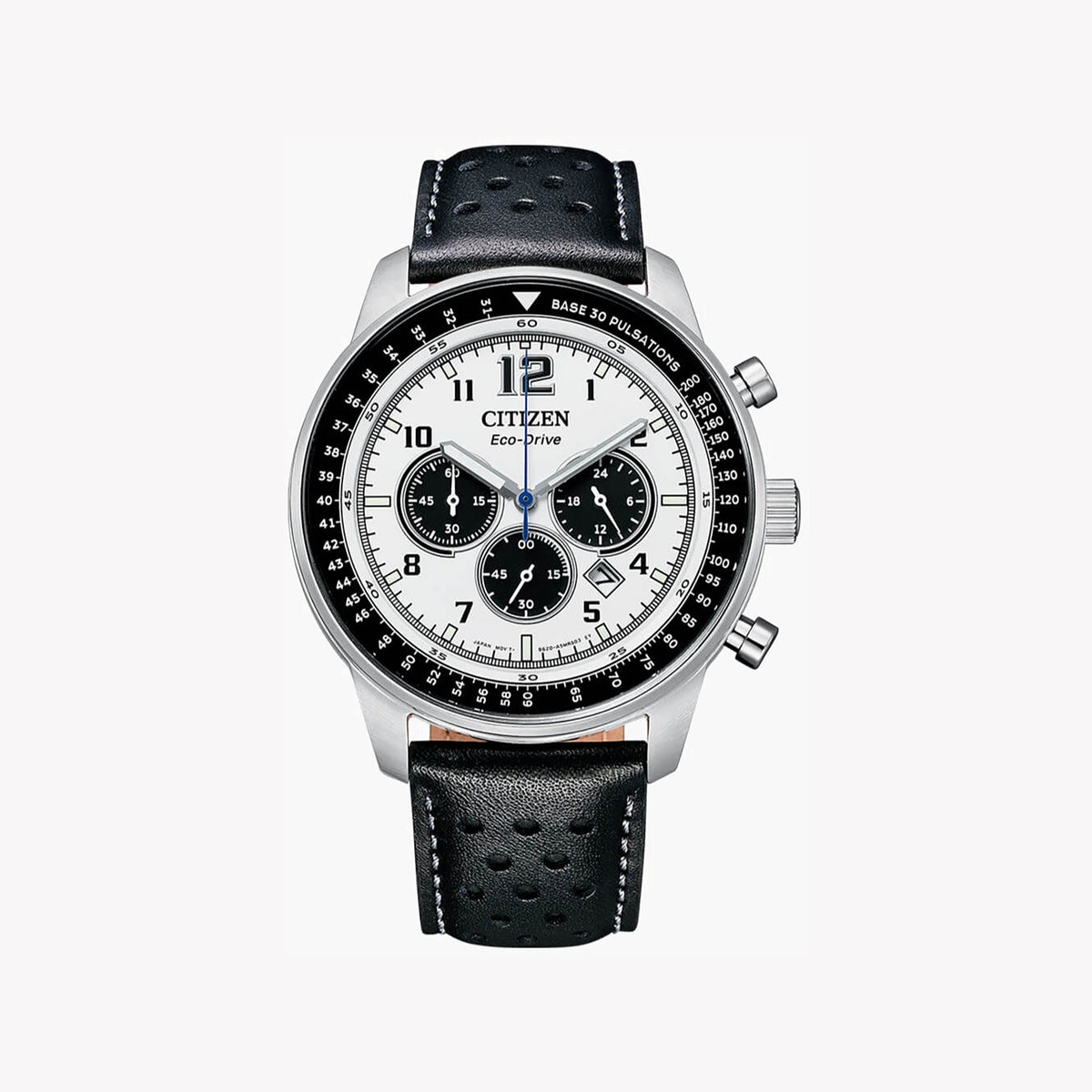 CITIZEN CA4500-32A STRIKING TIMEPIECE - MODERN MEN'S CHRONOGRAPH WATCH