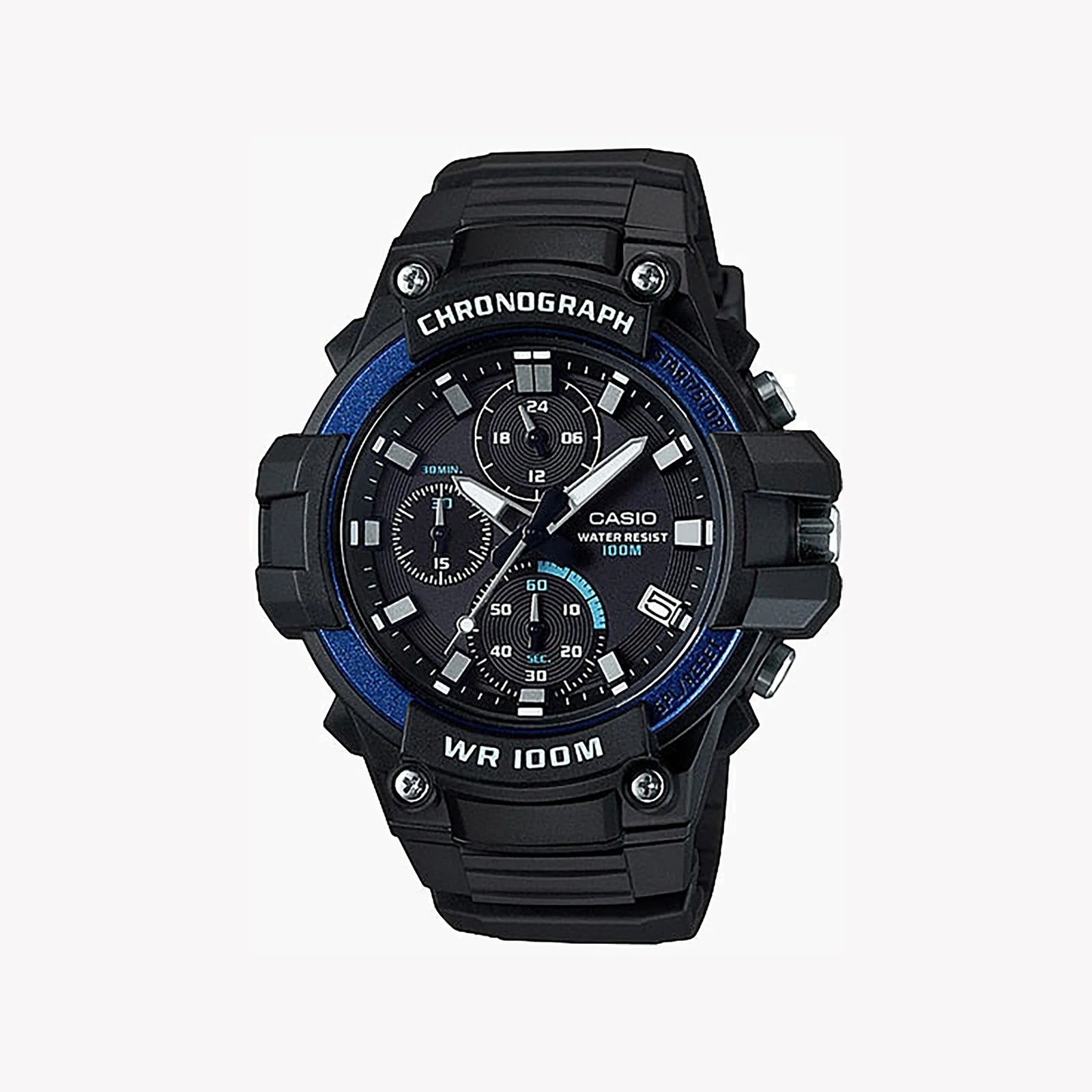 Casio Mcw-110h-2avdf Adventure Ready - Men's Black Resin Sport Watch With Water Resistance by i-watch