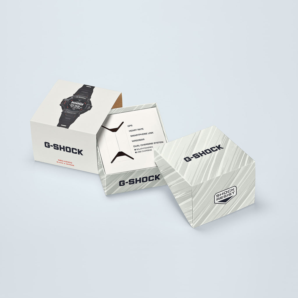 CASIO GBD-H2000-1AER ADVENTURE-READY - MONTRE SMARTWATCH SPORTIVE POUR HOMMES AVEC DESIGN ROBUSTE ET SUIVI DE FITNESS