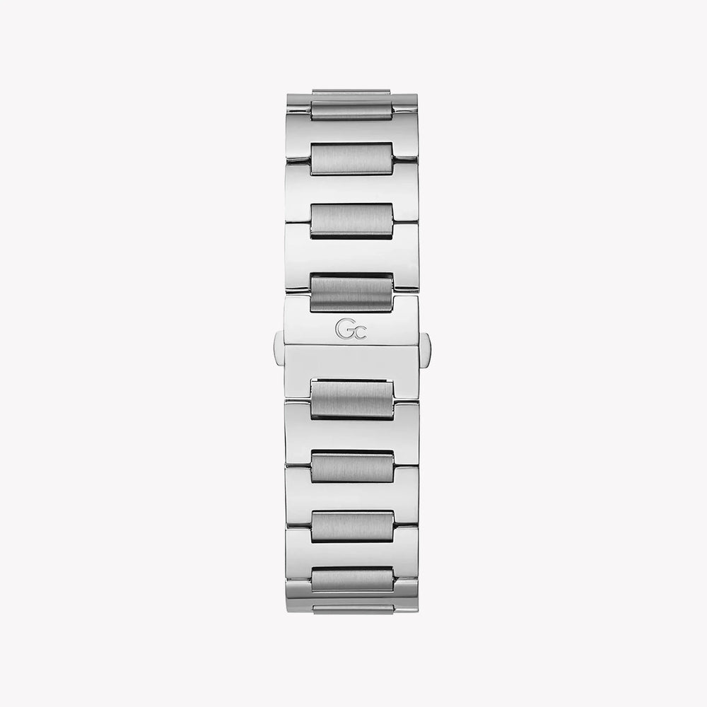 Guess Collection Men's Silver Stainless Steel, Black Dial | Y68001g5mf by i-watch