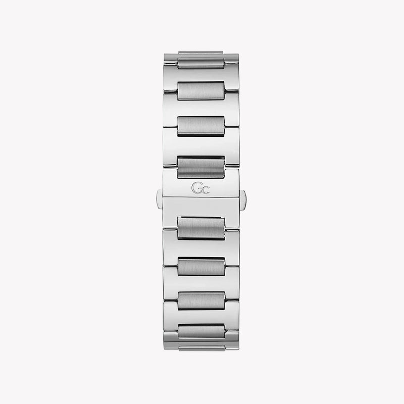 Guess Collection Men's Silver Stainless Steel, Black Dial | Y68001g5mf by i-watch