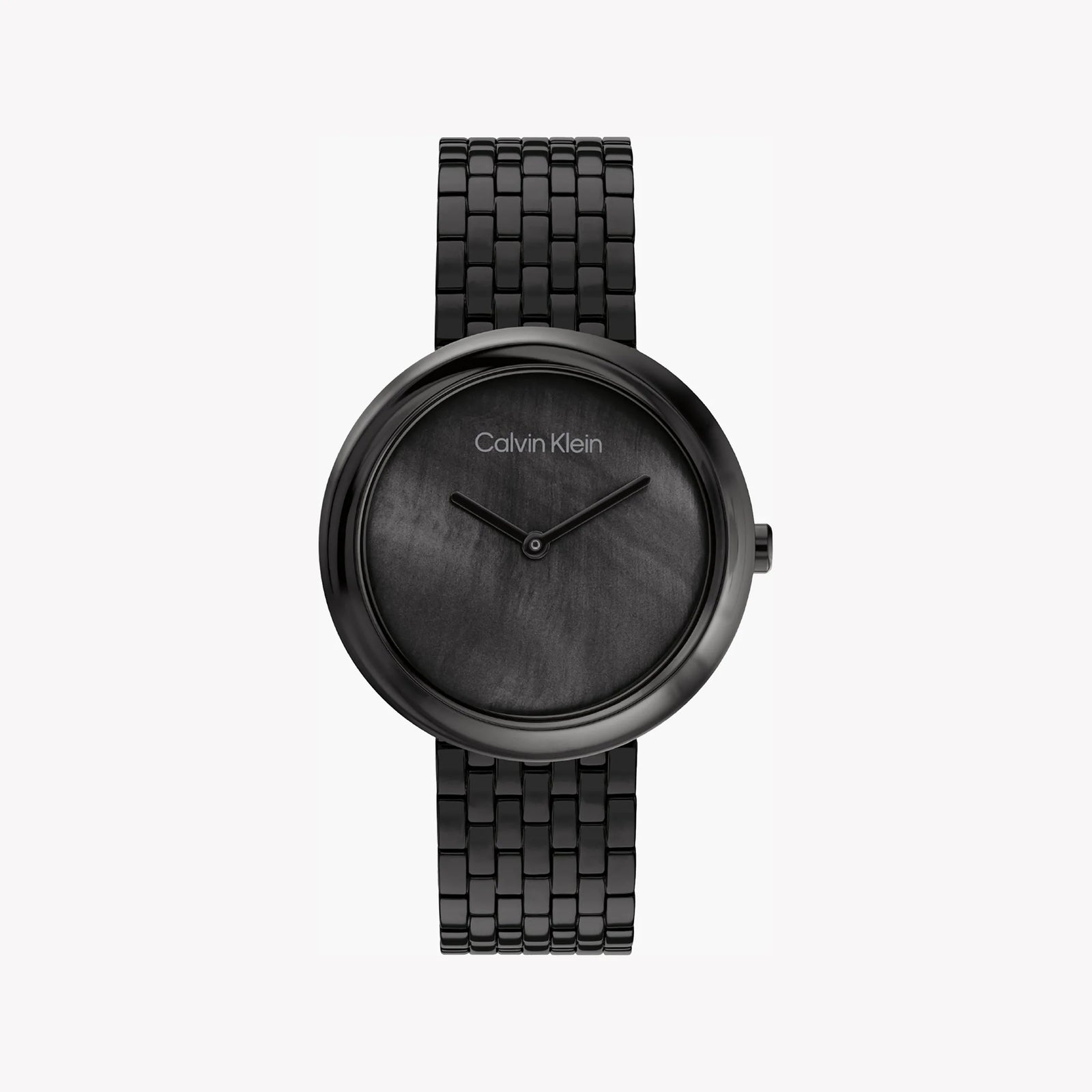 Calvin Klein Men's Black Stainless Steel Watch, Black Dial | 25200323 by i-watch