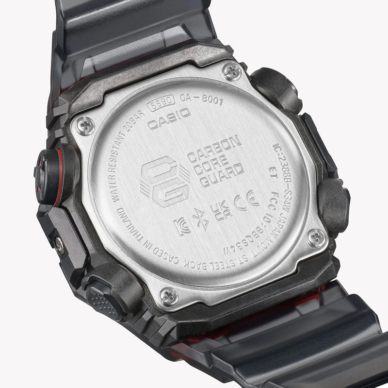 G-Shock Men's All-Black Resin Watch, Sporty Style | Ga-B001g-1adr by i-watch