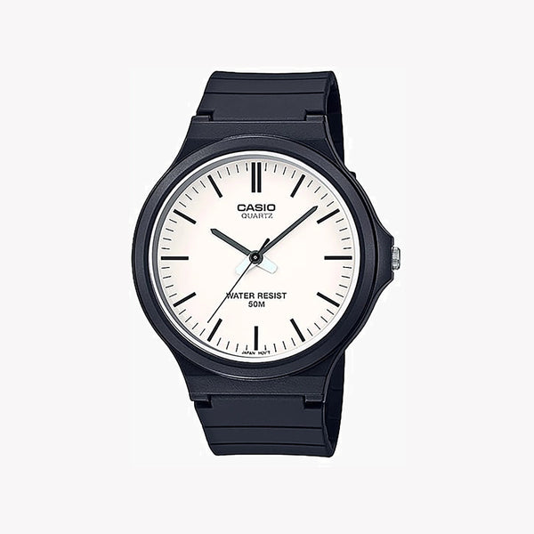 Casio Men's Resin Black Watch, Minimalist Design | Mw-240-7evdf by i-watch