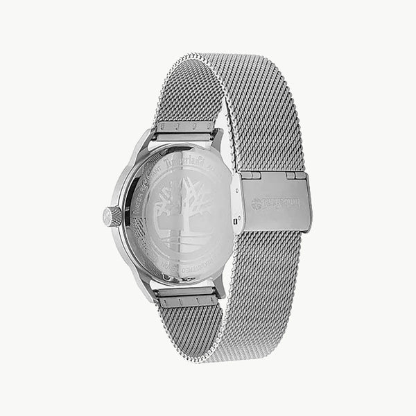 Timberland Men's Silver Stainless Steel Watch, White Dial | Tbl15420js04mm by i-watch