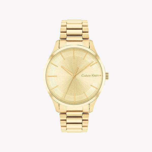 Ck Calvin Klein Men's Gold Watch, Stainless Steel | K2g2111c by i-watch