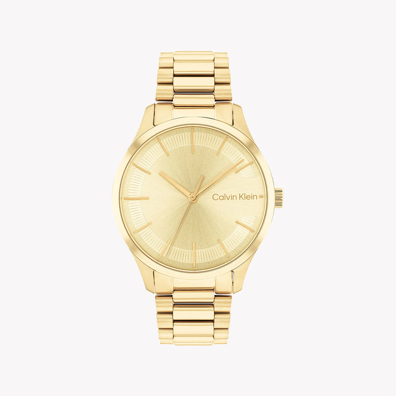 Ck Calvin Klein Men's Gold Watch, Stainless Steel | K2g2111c by i-watch