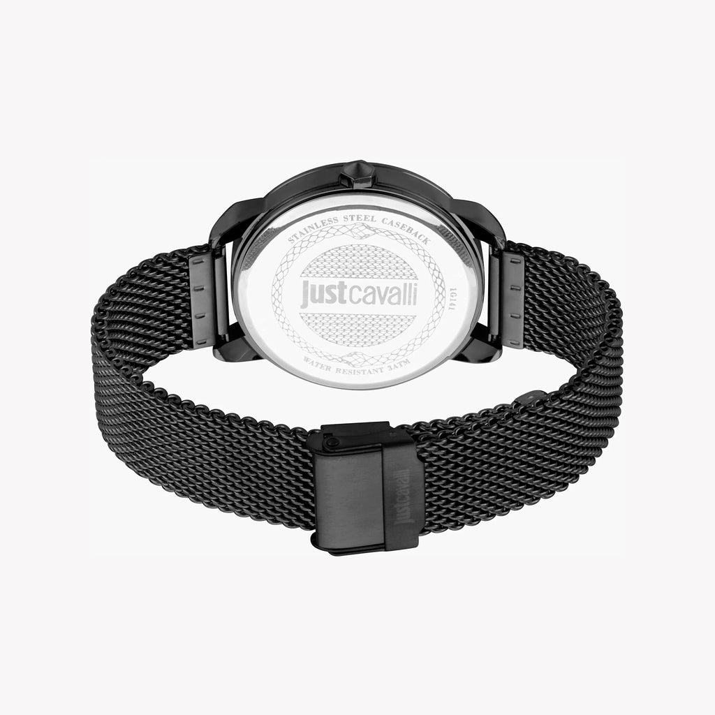 JUST CAVALLI JC1G141M0085 MEN'S TIMEPIECE - ELEGANT BLACK STAINLESS STEEL MASTERPIECE-i-Watch-3