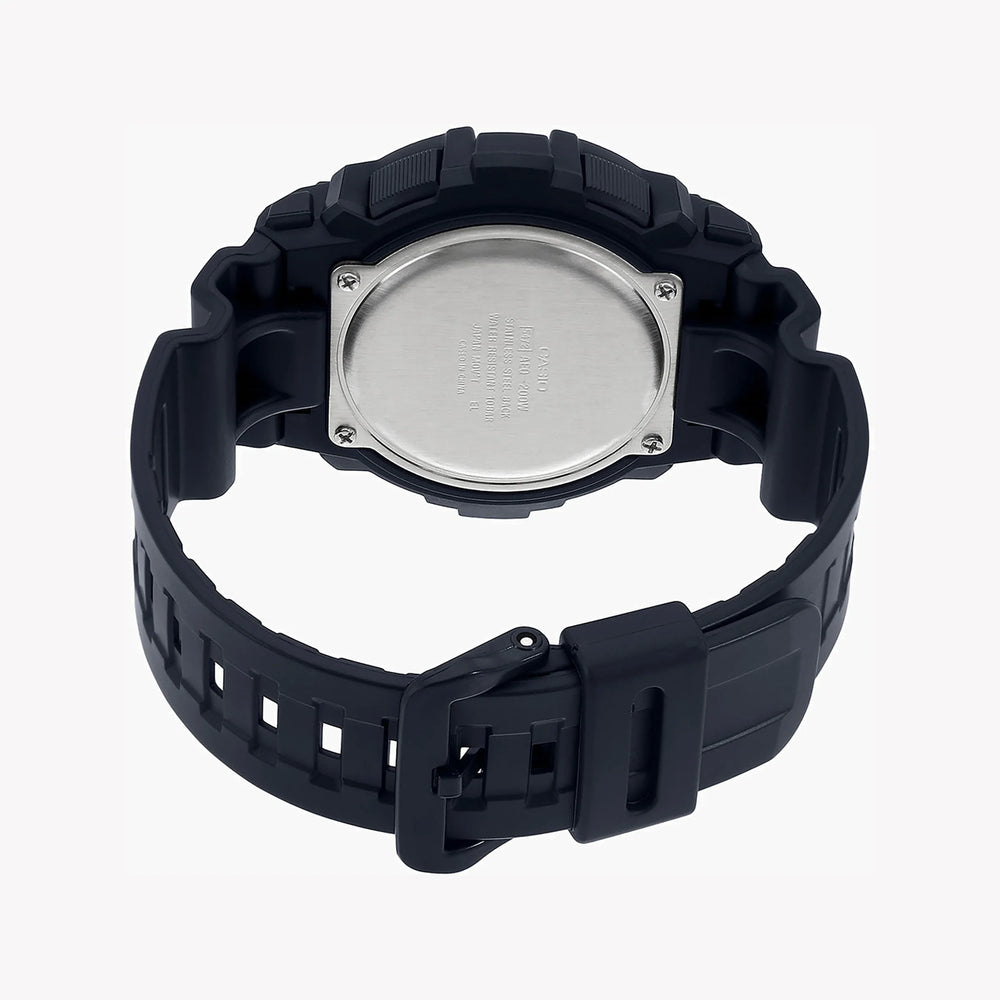 Casio Aeq-200w-1avdf - Maximum Performance Men's Watch With Sporty Black Design by i-watch