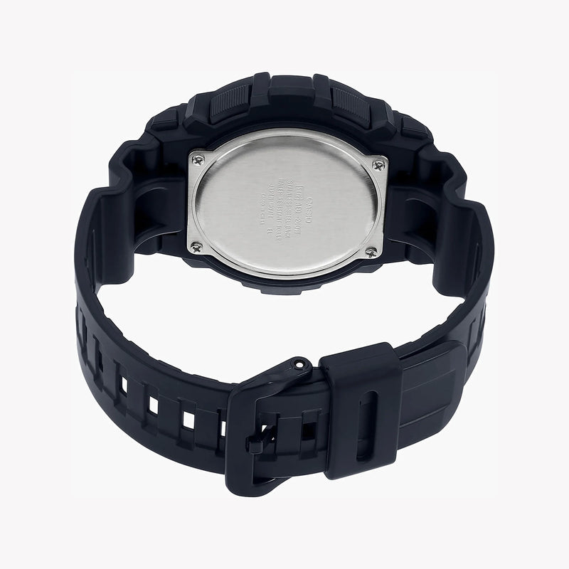 Casio Aeq-200w-1avdf - Maximum Performance Men's Watch With Sporty Black Design by i-watch