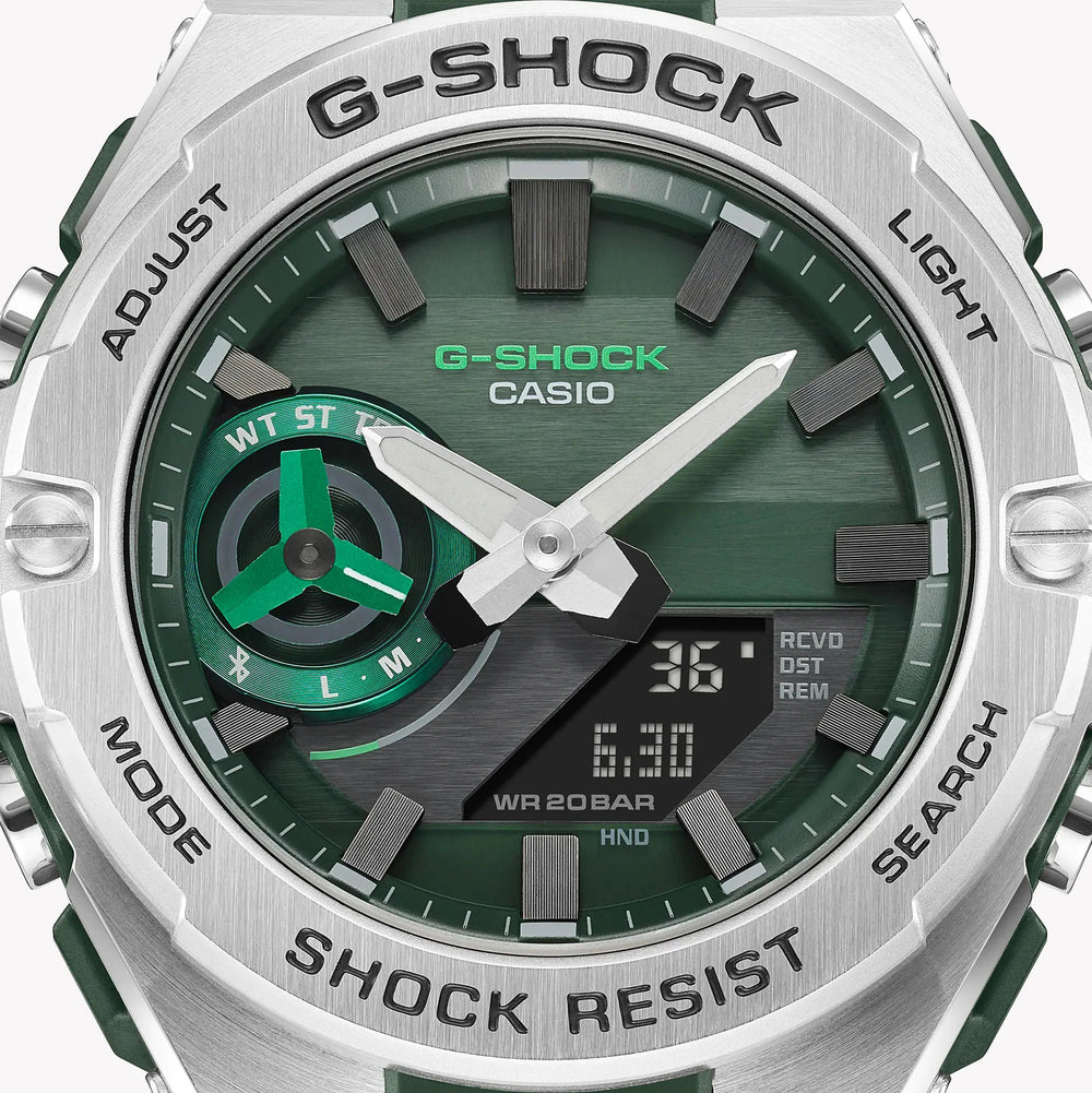 Casio G-Shock Gst-B500ad-3adr - Adventure Meets Elegance In A Timepiece For Men by i-watch