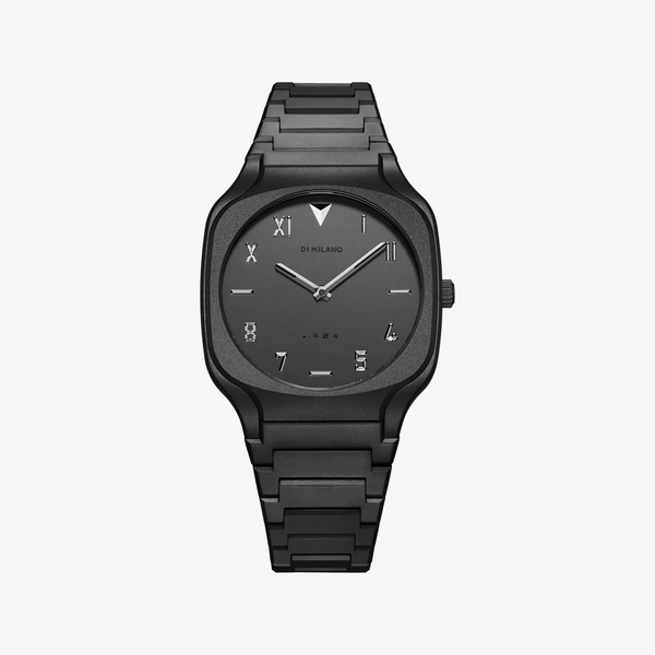 Bold Performance Unisex Black Stainless Steel Watch | D1-SQBJ08 by i-watch