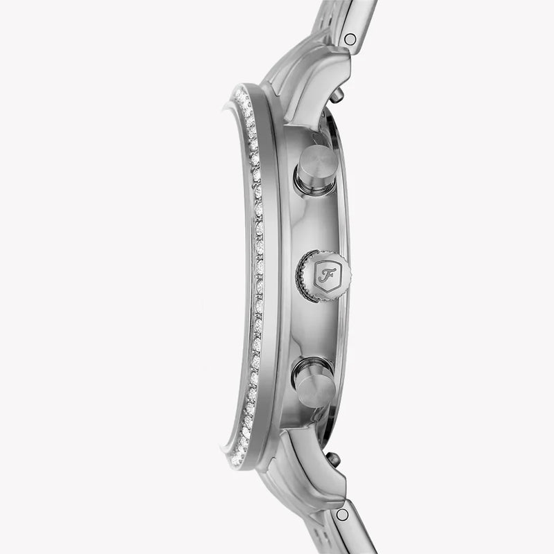 Fossil Women's Silver Stainless Steel Watch, White Dial | Es5357 by i-watch