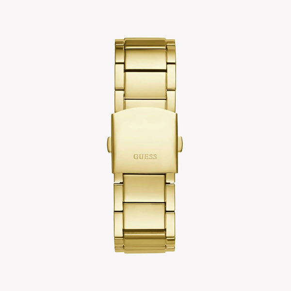 Guess Men's Black Stainless Steel Watch, Gold Band | W1305g2 by i-watch
