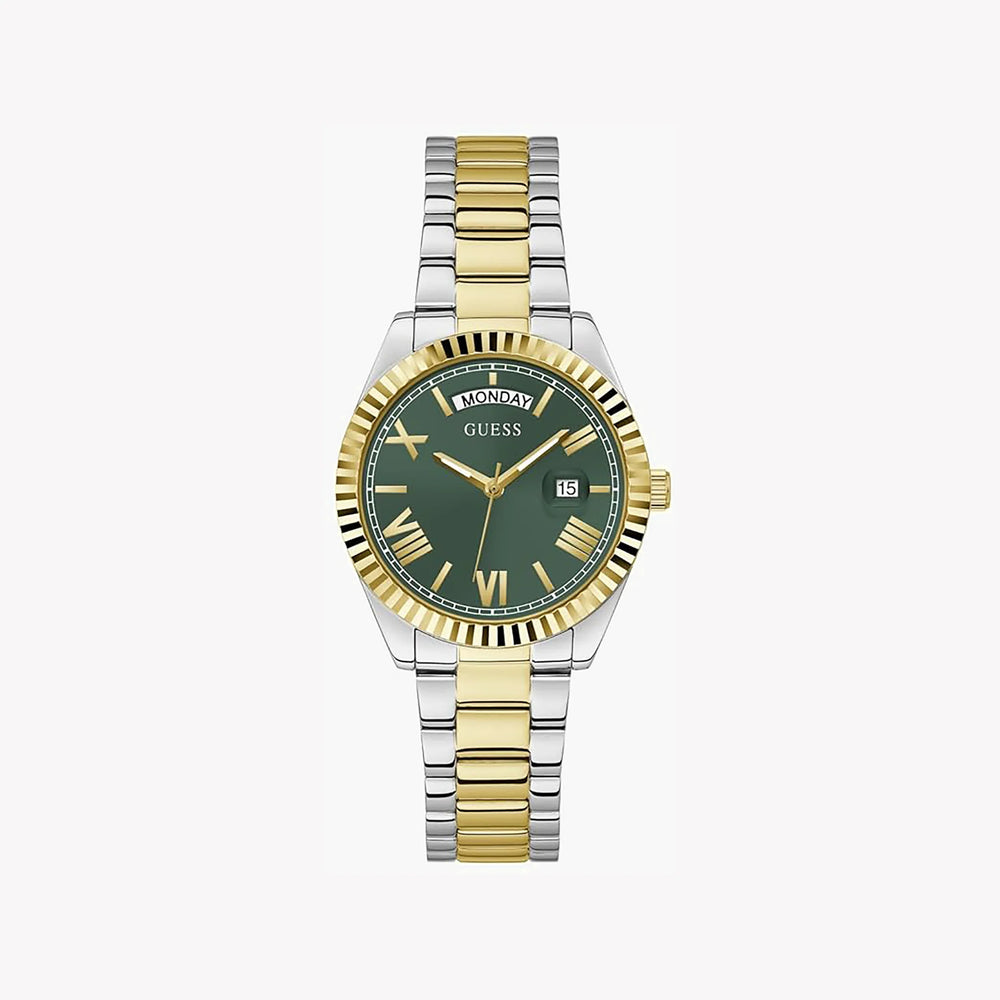 Bold Charm Women's Green Dial, Gold/Silver Case | Gw0308l5 by i-watch