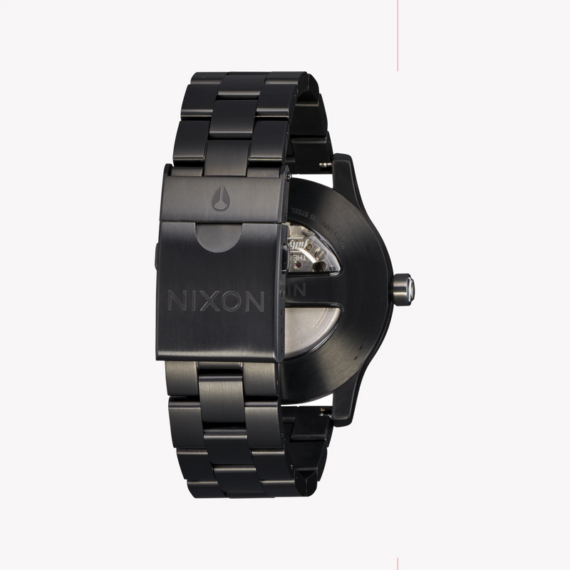 Nixon Men's Grey Stainless Steel Watch, Black Dial | A1294-1420 by i-watch