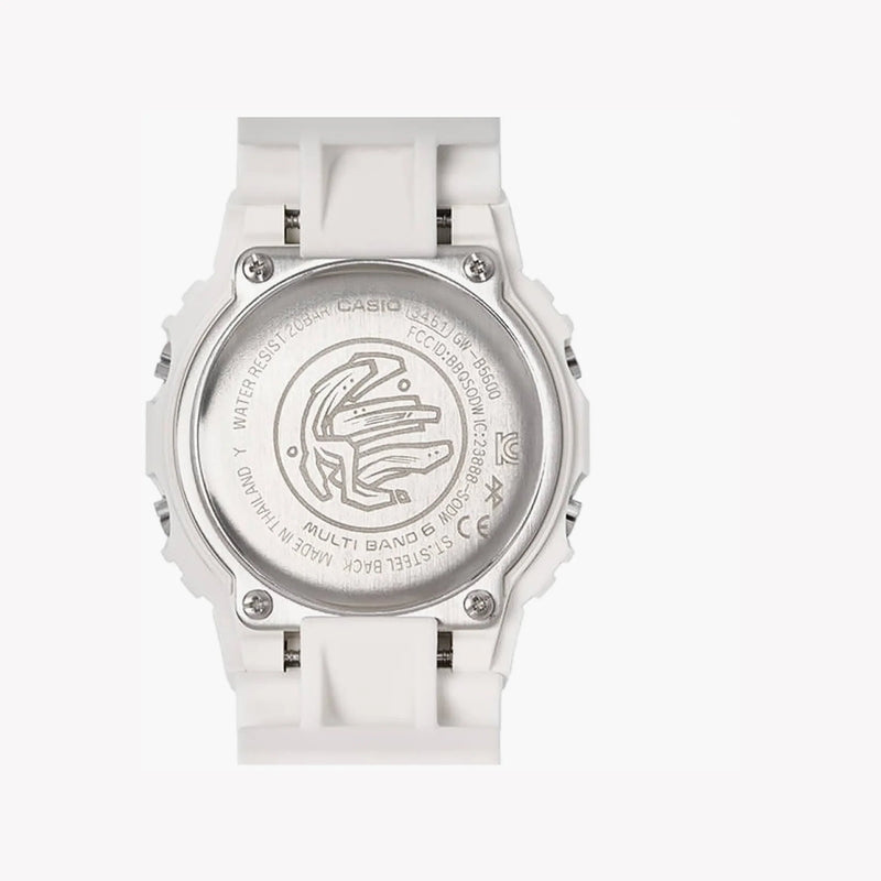 G-Shock Men's White Resin Watch, Digital Dial | Gw-B5600sgz-7dr by i-watch